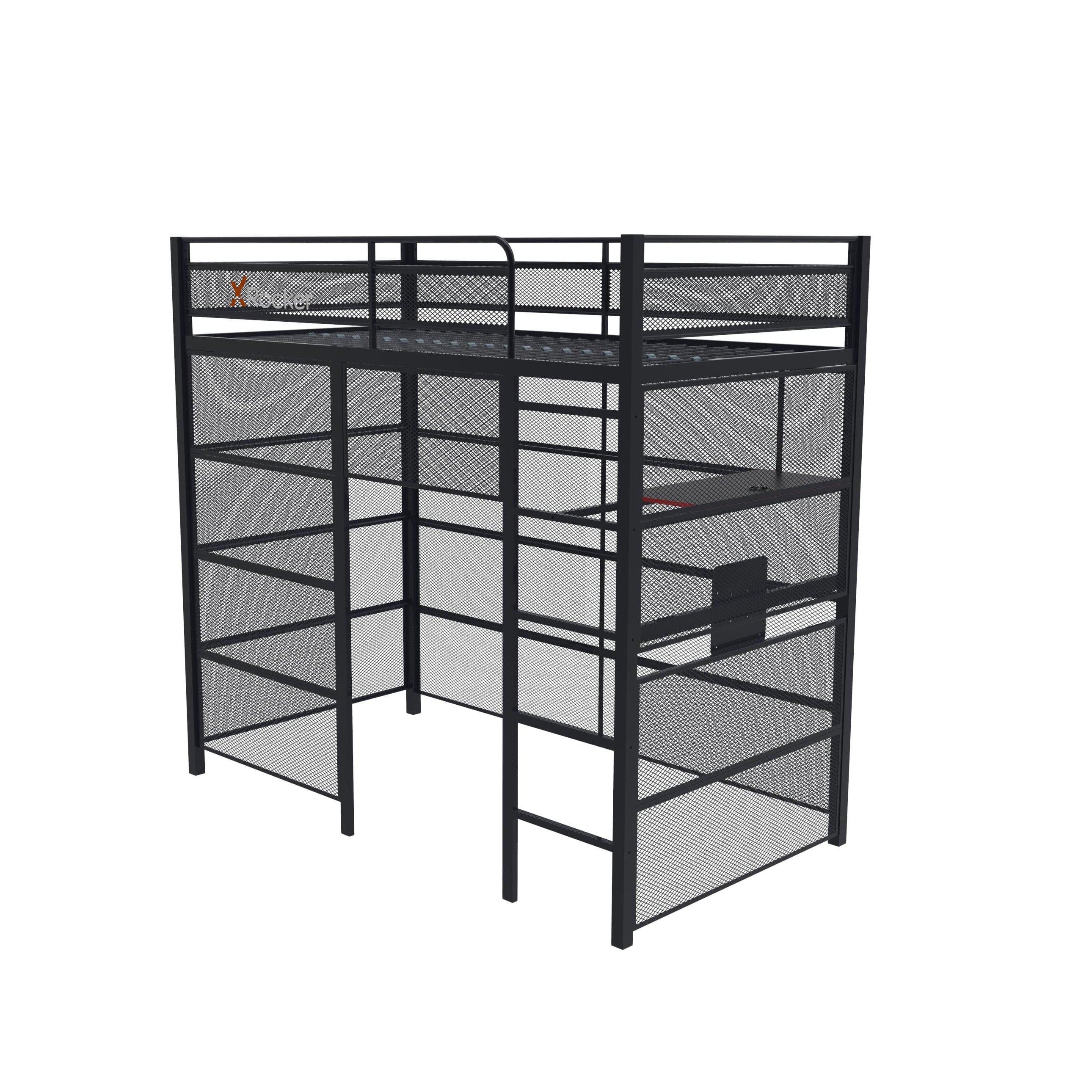 Gaming Den Bunk Bed with VESA TV Mount